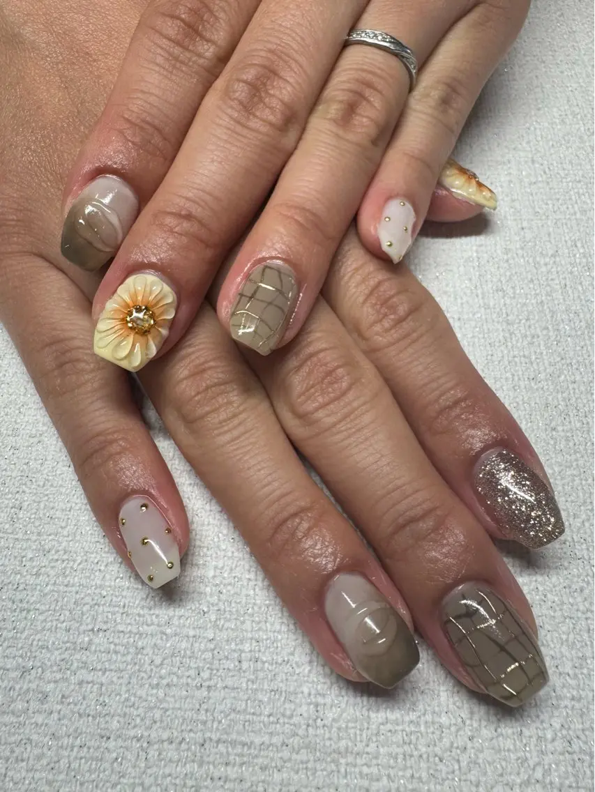 ネイル ハンドネイル Rimie Yamauchiのネイルデザイン