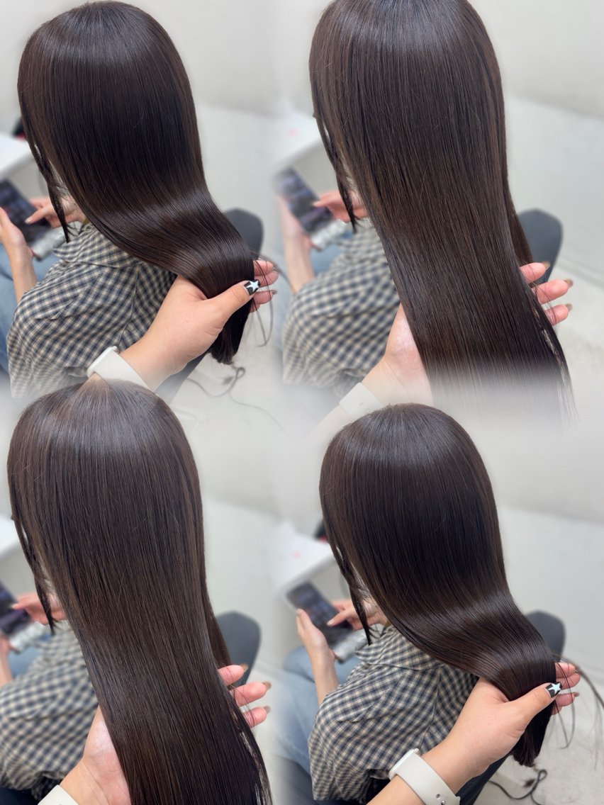ロング カット ヘアカラー トリートメント 透明感カラーボブ レイヤー/asukaのヘアスタイル