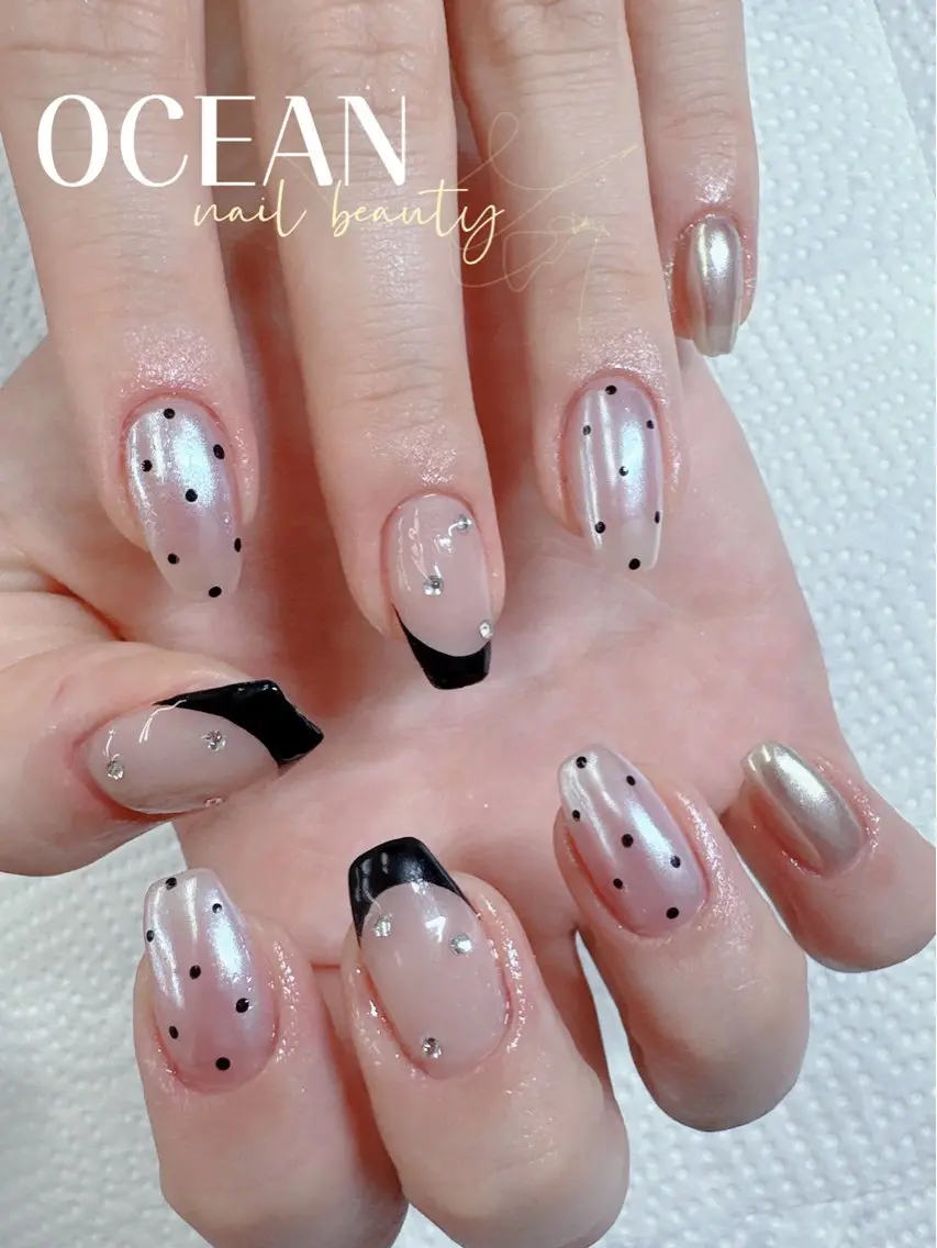 ネイル ハンドネイル ハンドケア OCEAN nail パラジェル　取扱い店のネイルデザイン