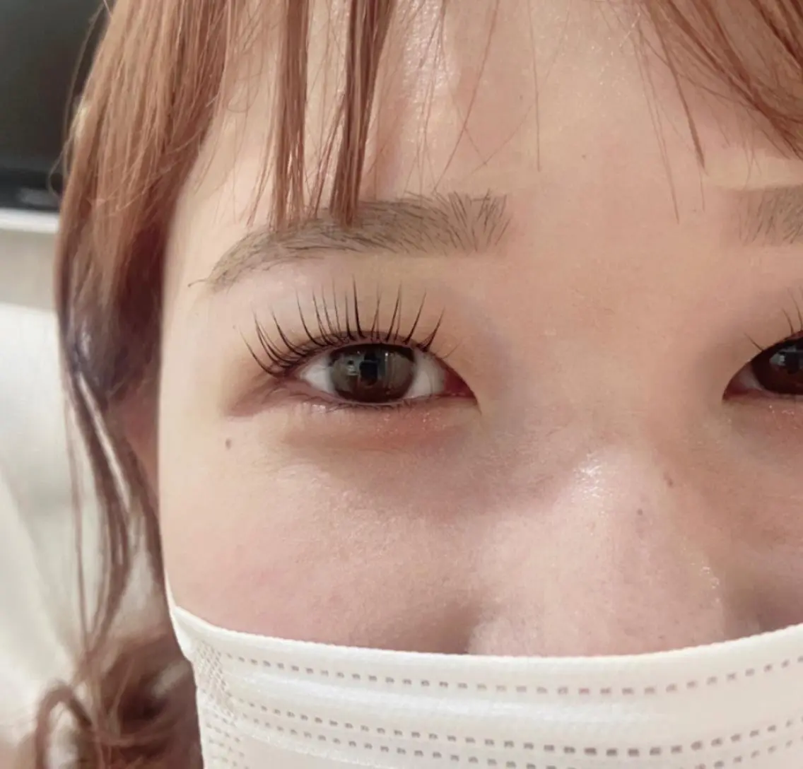ショート カラー パーマ ヘアアレンジ メンズ キッズ ネイル マツエク・マツパ アイブロウ パリジェンヌラッシュリフト muk.尾崎/マツパ /難波のマツエク・マツパデザイン