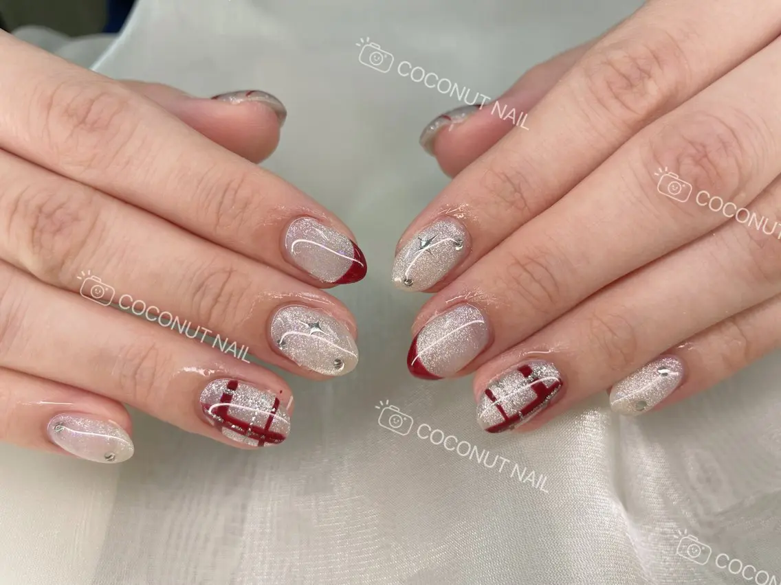 ネイル ハンドネイル 神田 ココナッツのネイルデザイン