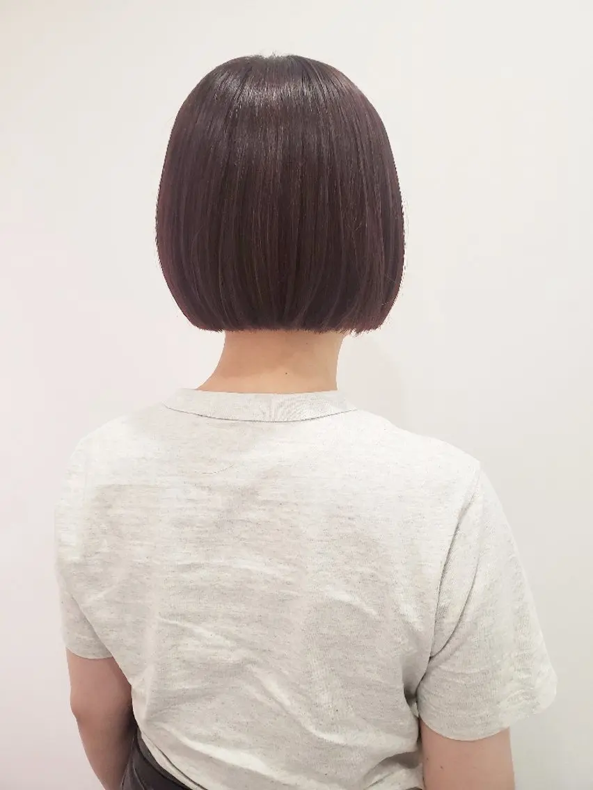 ショート カット ヘアカラー トリートメント ヘッドスパ 齋藤 愛美のヘアスタイル