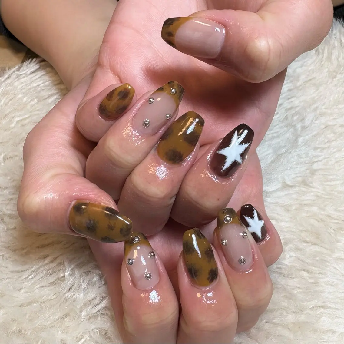 ネイル ブラウン nailsalon kiii'sのネイルデザイン