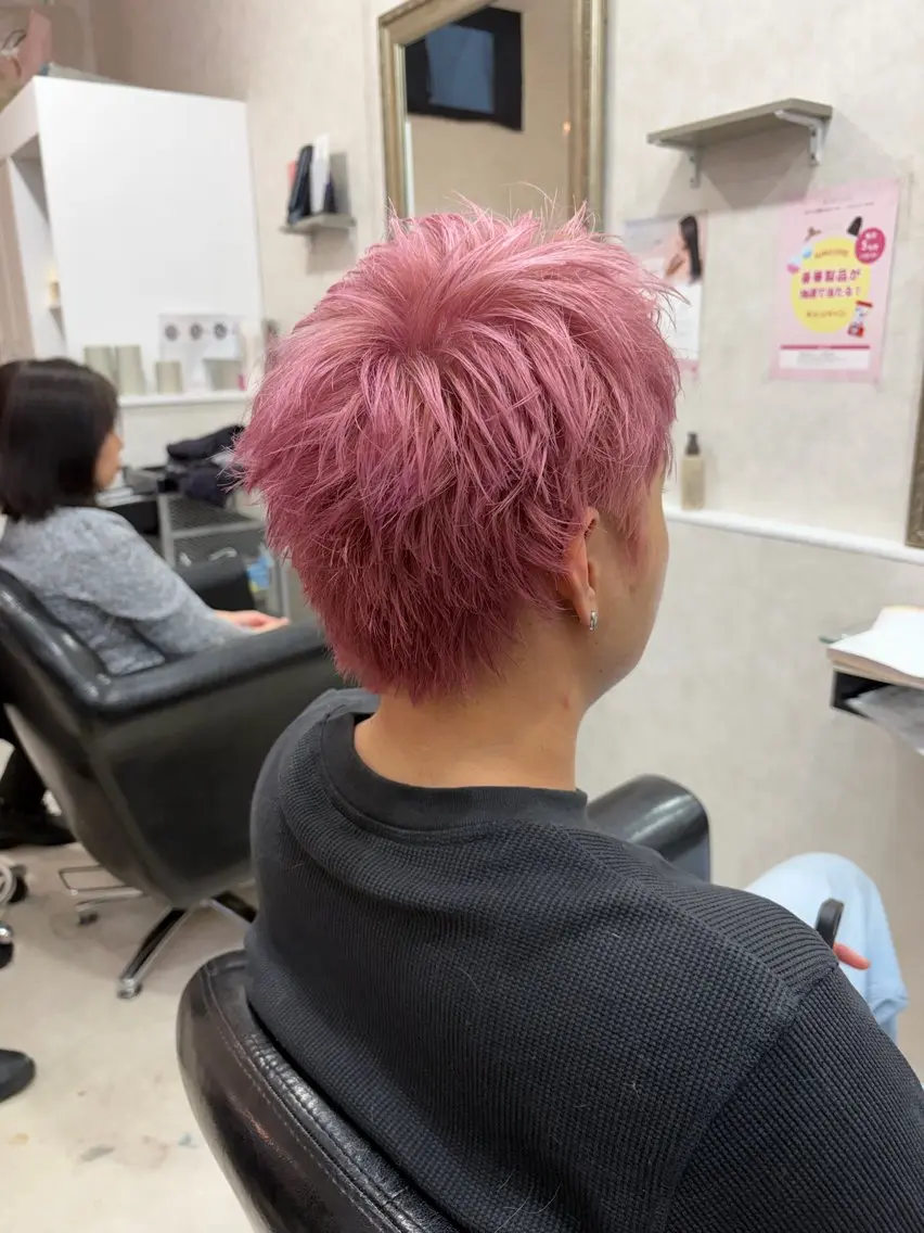 カラー メンズ カット ヘアカラー &tigre 佐藤秀太のヘアスタイル