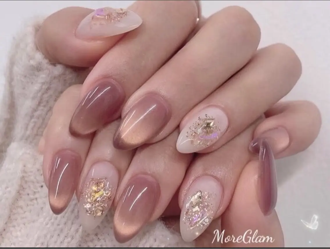 ネイル ハンドネイル モアglam ネイルのネイルデザイン