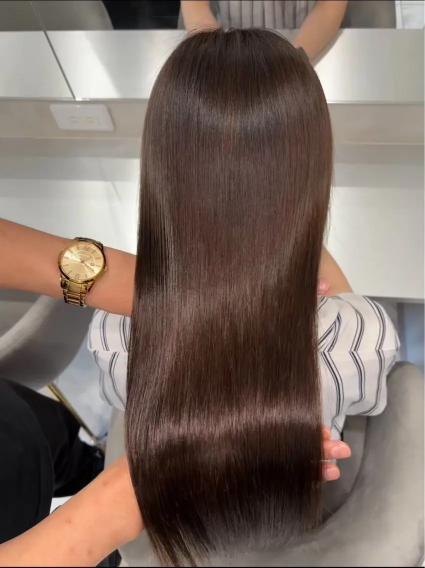 ロング ショートボブ ボブ ハッシュカット ハイライト 髪質改善 荒金 大翔のヘアスタイル