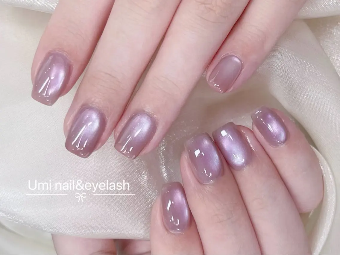 ショート 韓国風ヘア ハンドネイル ハンドケア Umi nail& eyelash ゆみのマツエク・マツパデザイン