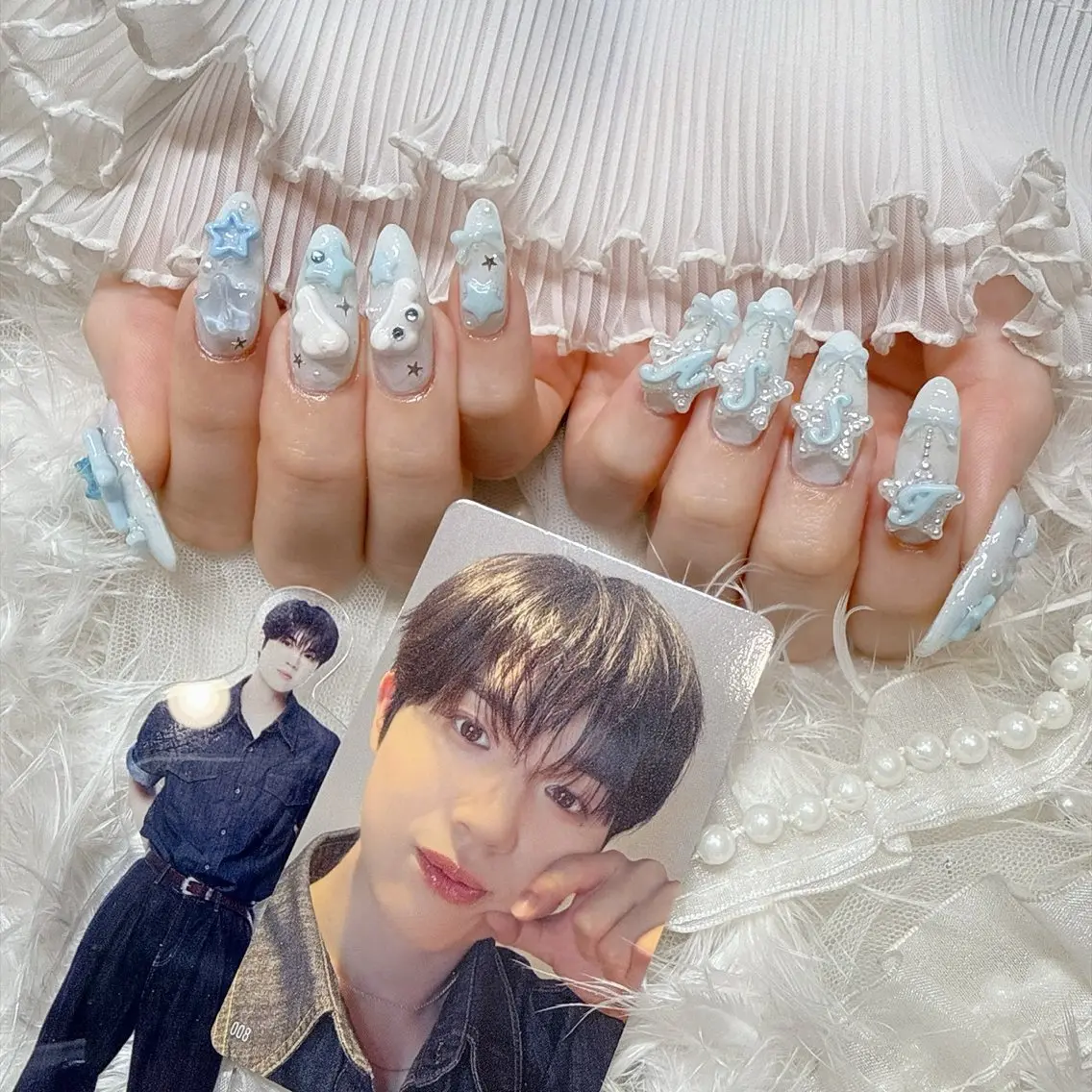 ネイル アートネイル 韓国ネイル ワンホンネイル ハンドネイル Nail lieNのネイルデザイン