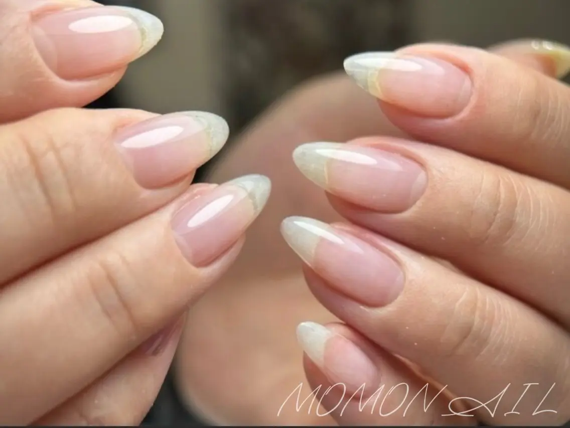 ネイル クリアネイル ハンドネイル ハンドケア MOMO NAIL 北与野のネイルデザイン