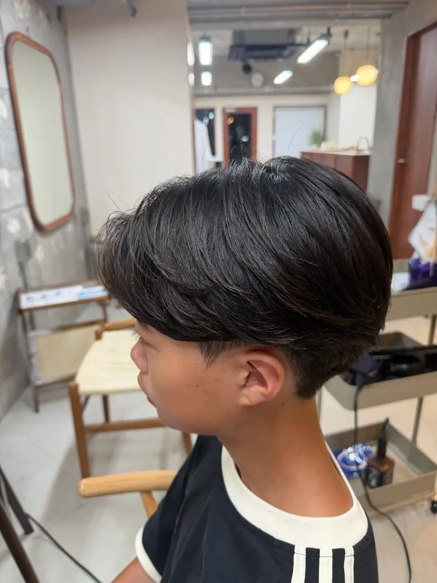 メンズ カット 縮毛矯正 縮毛矯正モデル募集中 SORAのヘアスタイル
