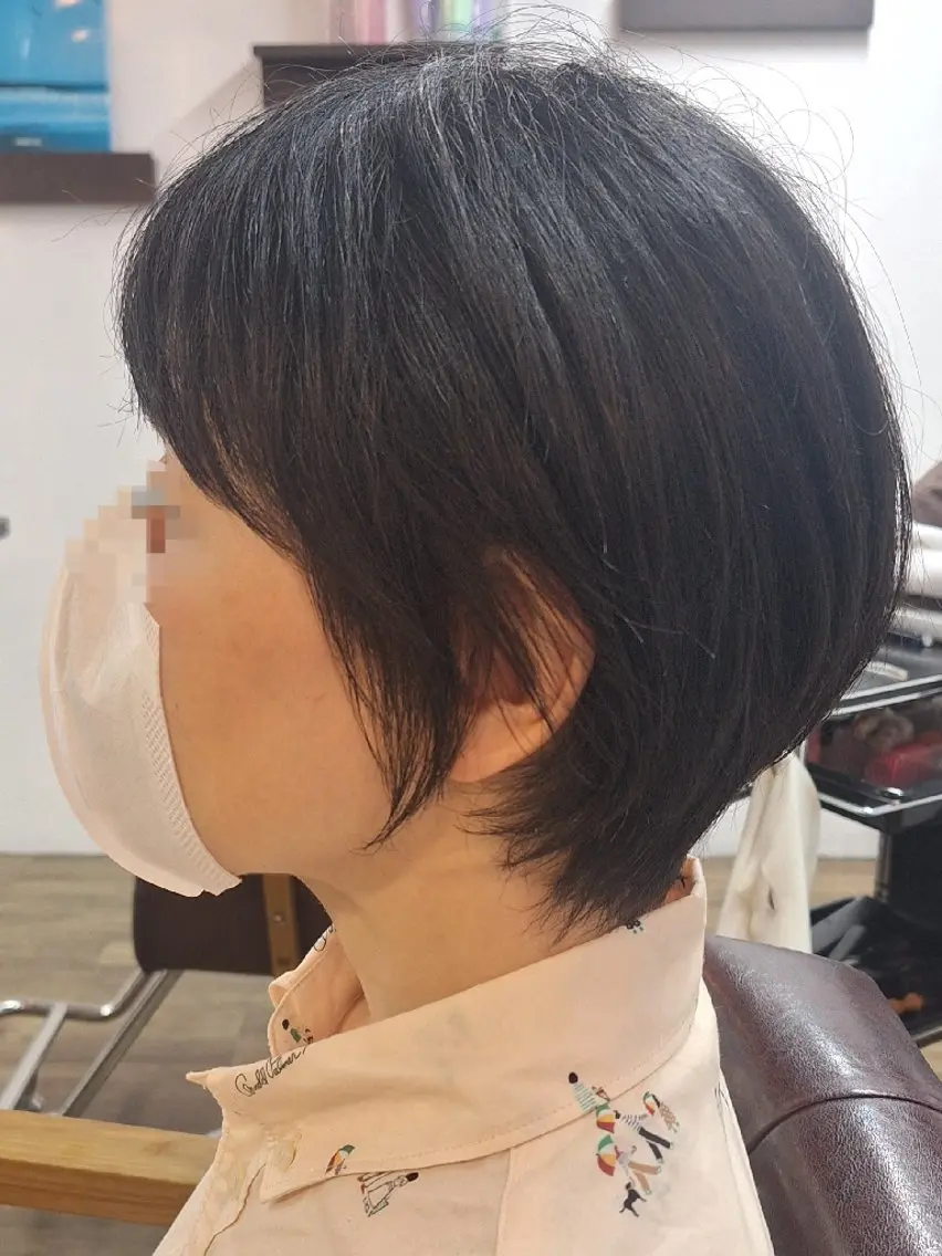 ショート くびれヘア ショートヘア 赤塚 沙弥香のヘアスタイル