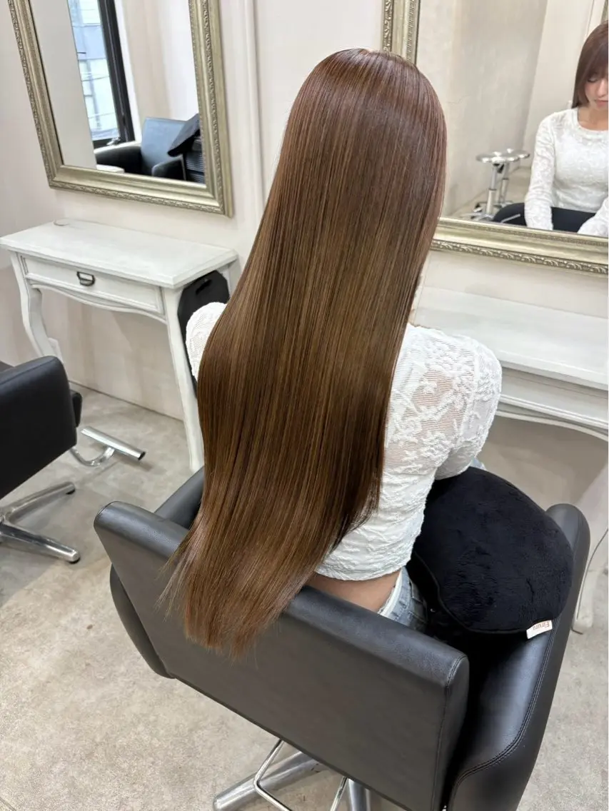 ロング 平井 よし乃のヘアスタイル