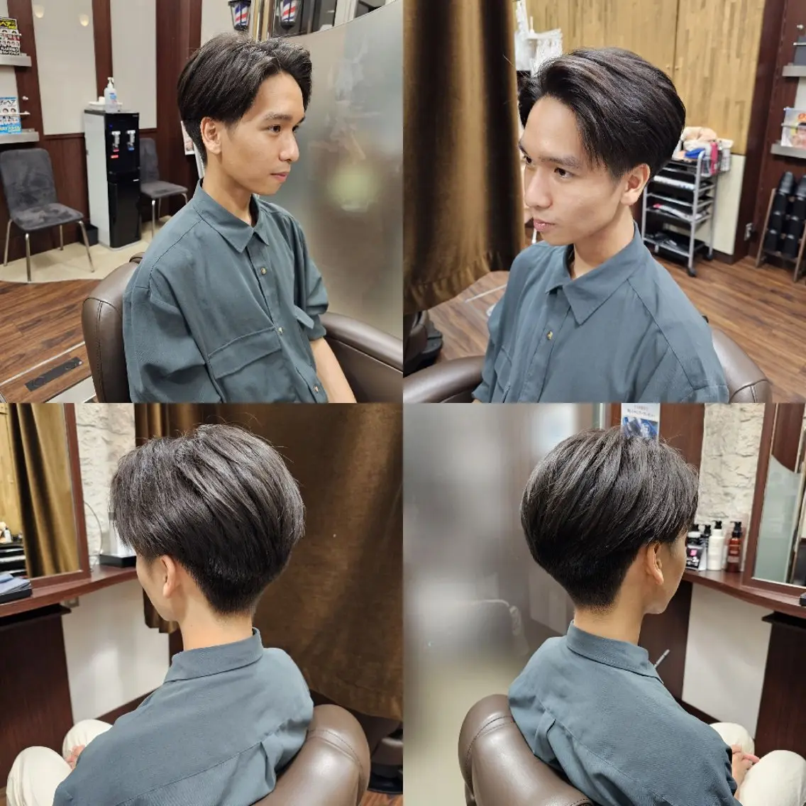 ミディアム 💈メンズカット 💈鈴木将希のヘアスタイル