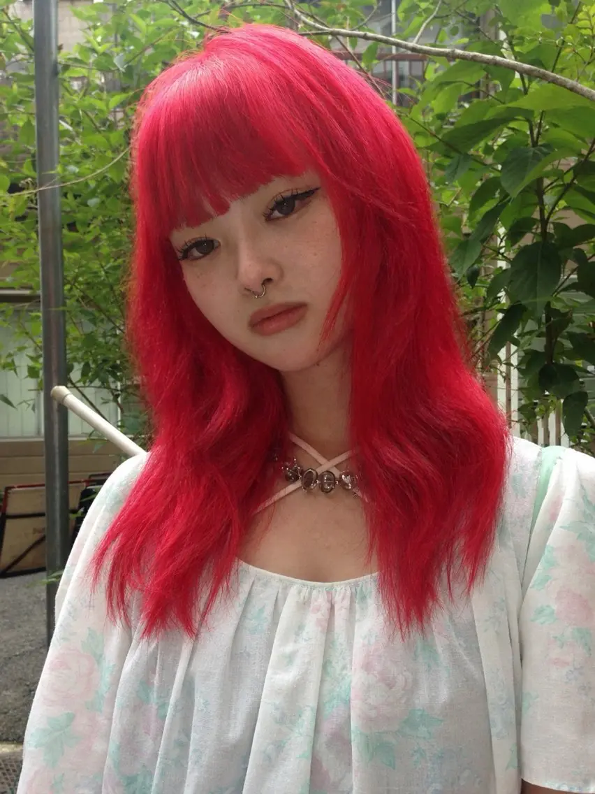 カラー ボブ特化🪷/ クレハのヘアスタイル