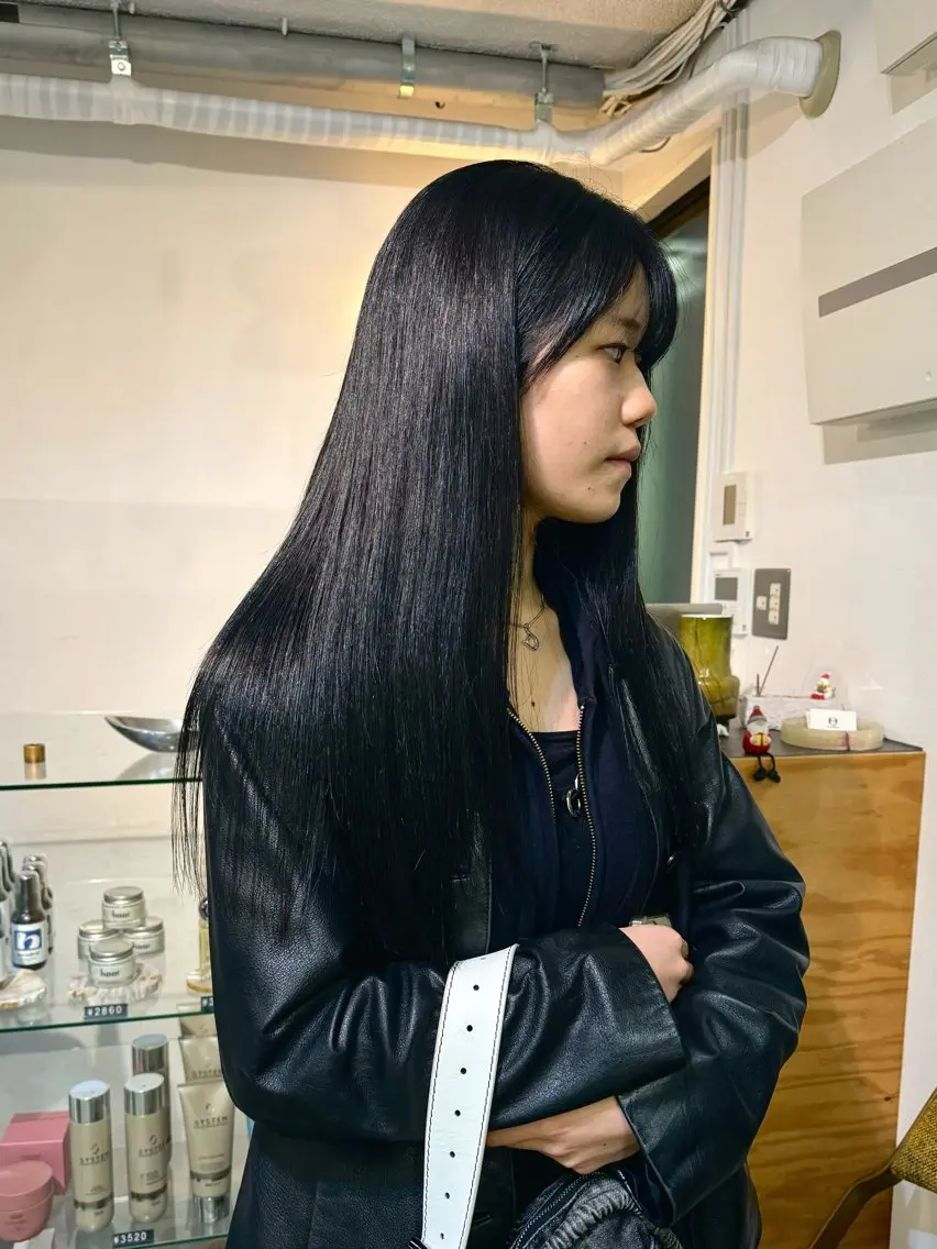 ロング カラー 髪質改善 トリートメント Seeknext // Rukaのヘアスタイル