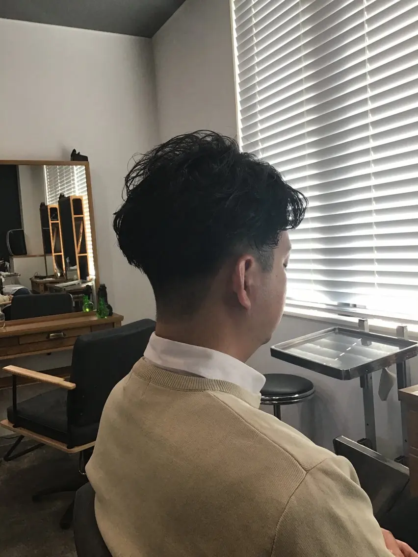 ショート パーマ メンズ メンズパーマ Meteor 店長 祝田涼太のヘアスタイル