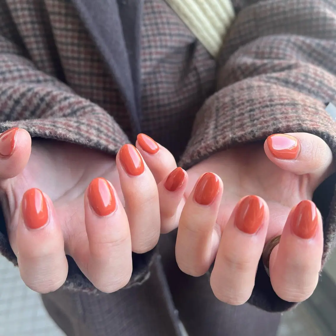 ネイル ハンドネイル 🤎Two ERI🤎のネイルデザイン
