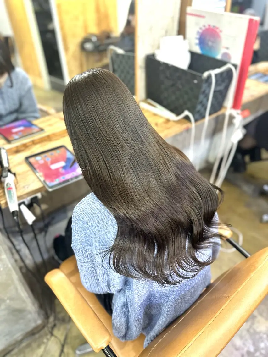 ロング カラー ︎︎カイ ミズキ 🎀のヘアスタイル