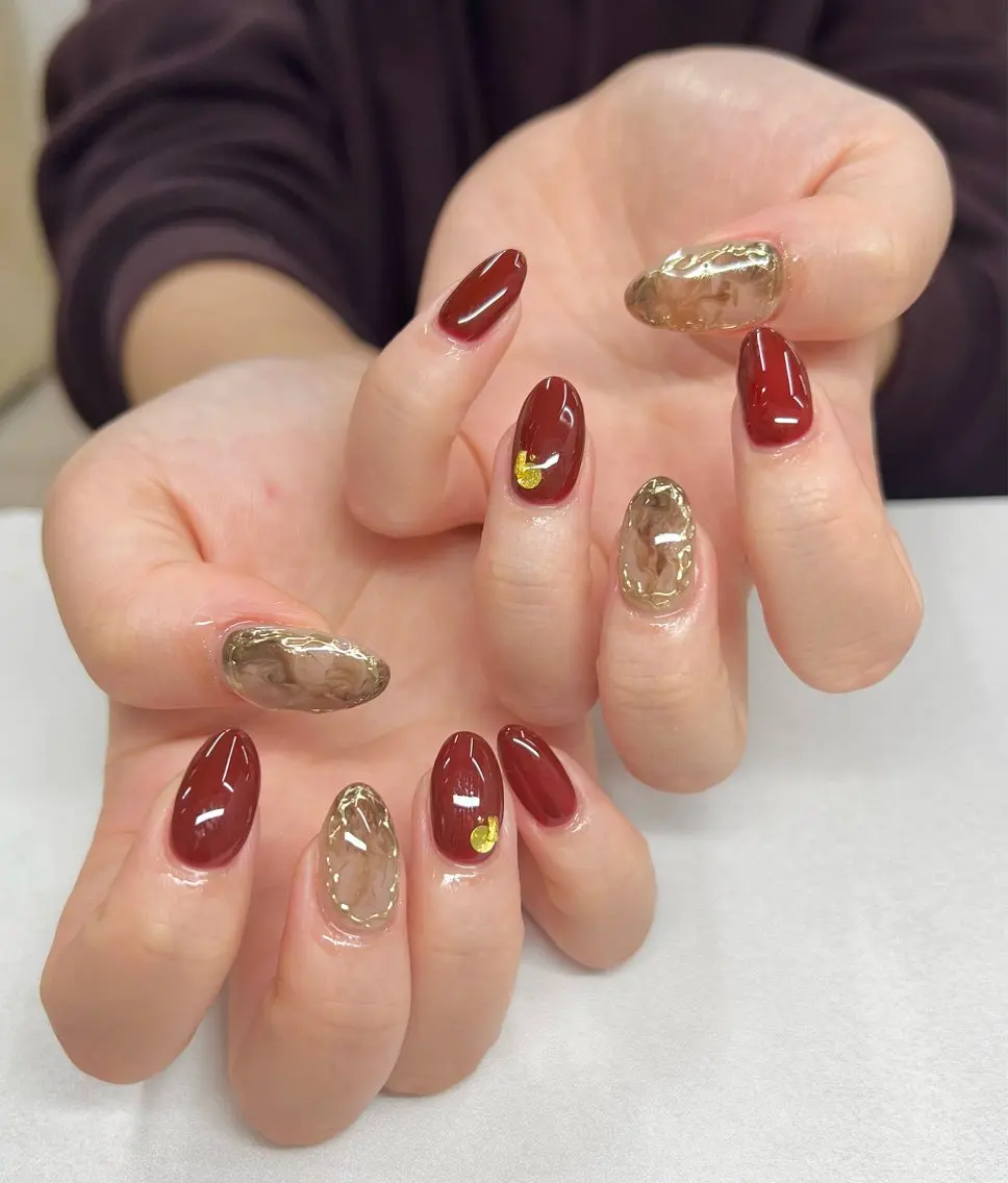 ネイル AISAフィル× ハードモチ最強のネイルデザイン