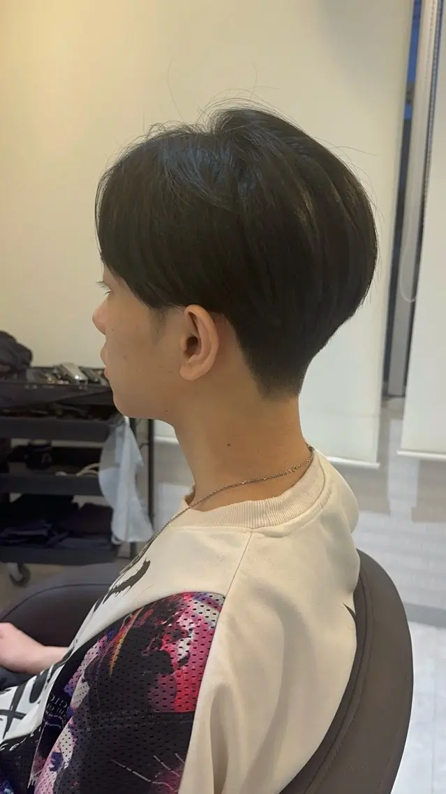 ショート カット ヘアカラー ❤️可愛いハイトーン ならMINATOのヘアスタイル