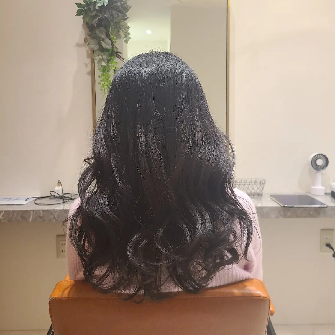 セミロング カット トリートメント 中井 啓悟のヘアスタイル