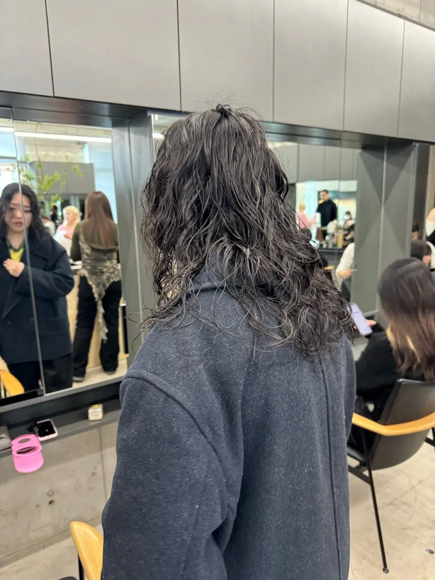 ミディアム パーマ ミディアムパーマ カット パーマ トリートメント 前田ジュン /ショート/似合わせのヘアスタイル
