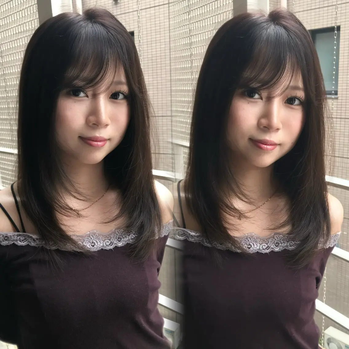 カラー ブラウンカラー ヘアカラー トリートメント 艶髪縮毛矯正🛋 透明感カラー/さやかのヘアスタイル