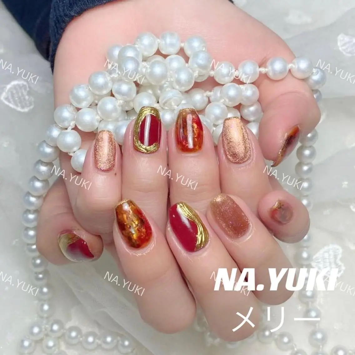 ネイル ハンドネイル ハンドケア YUKI 💗 渋谷店のネイルデザイン