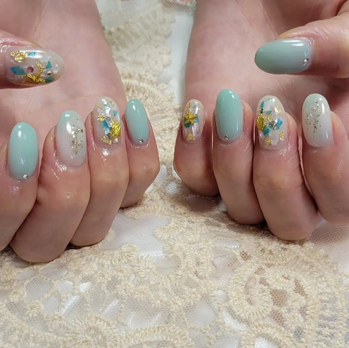 ネイル ハンドネイル ネイルサロンほっこり kanaのネイルデザイン