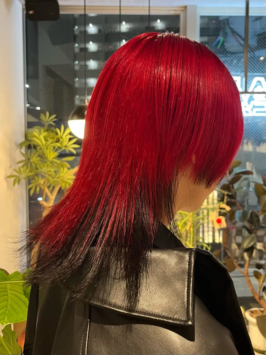 メンズ メンズウルフカット ウルフカット カット ヘアカラー shuto/ 本山/名古屋のヘアスタイル