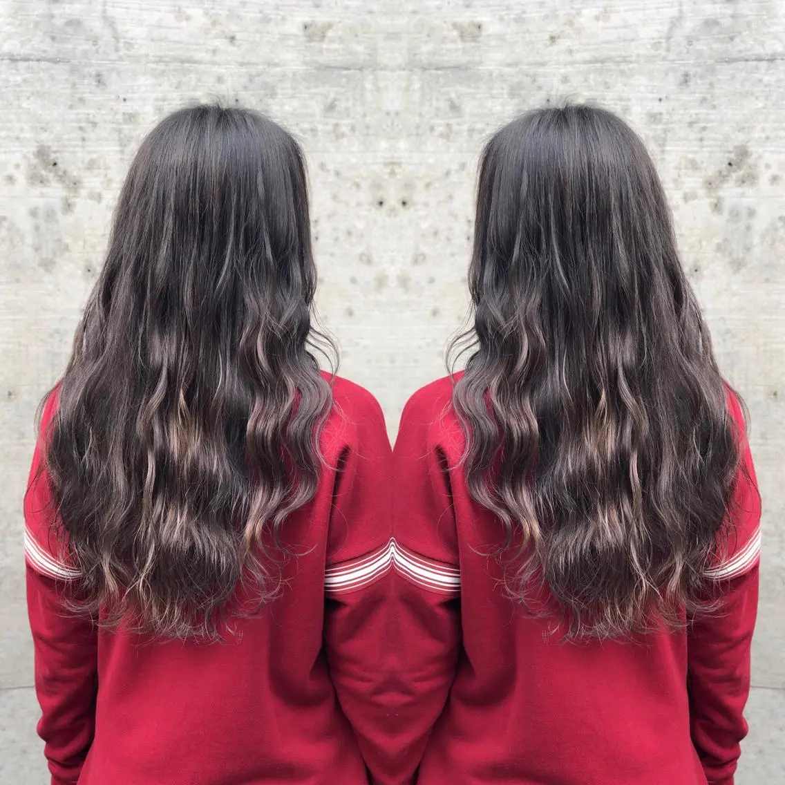 ロング カラー 透明感カラー グレージュ メッシュ ミニモお気に入り数 No.1宍戸雄弥のヘアスタイル