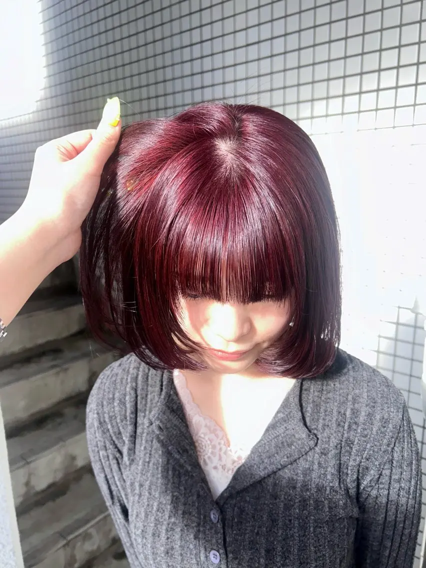 【☘️トレンド先取り☘️】ブリーチなしWカラー➕スペシャル髪質改善TRの写真