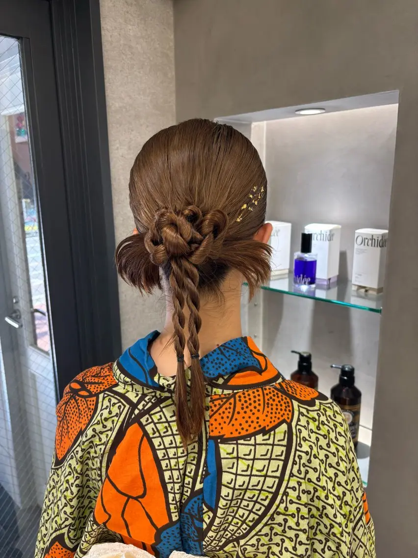 【望吹限定】まとめ髪ヘアー✨の写真