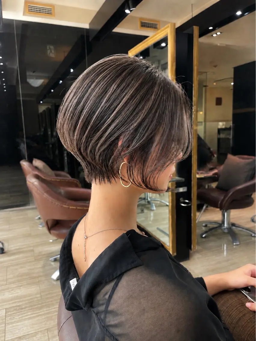 ショート 松村 菜美のヘアスタイル