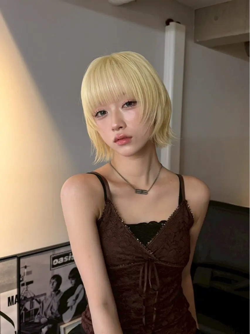 ショート カラー ヘアカラー トリートメント IPPO 下北沢のヘアスタイル