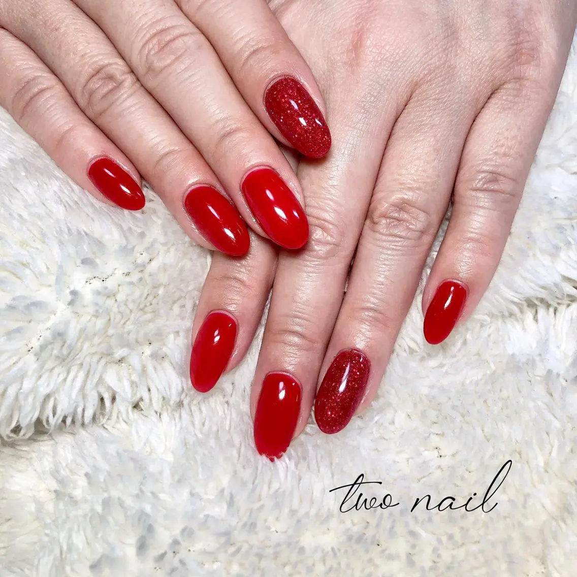 ネイル アートネイル フットネイル ハート ニュアンスネイル ホワイト two nailのネイルデザイン