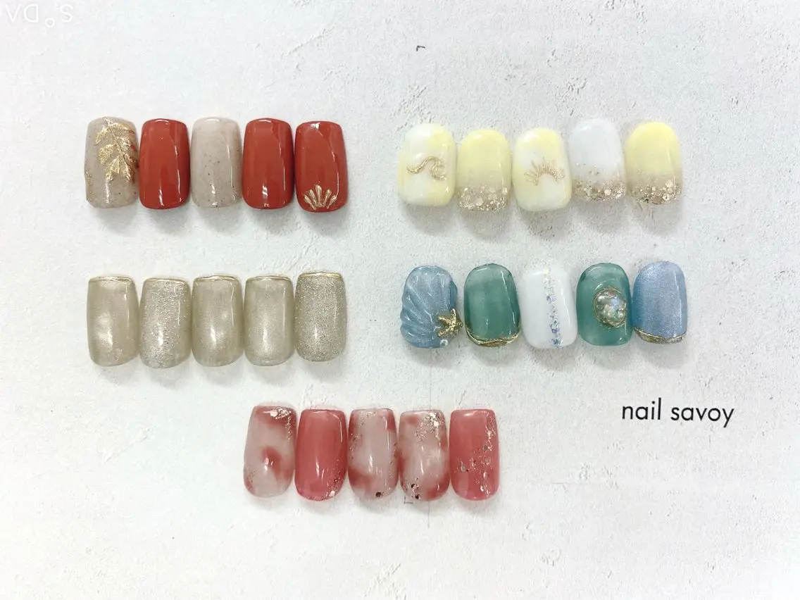 ネイル ハンドネイル ハンドケア ネイル サヴォイ ❁⃘*.ﾟSAYAのネイルデザイン