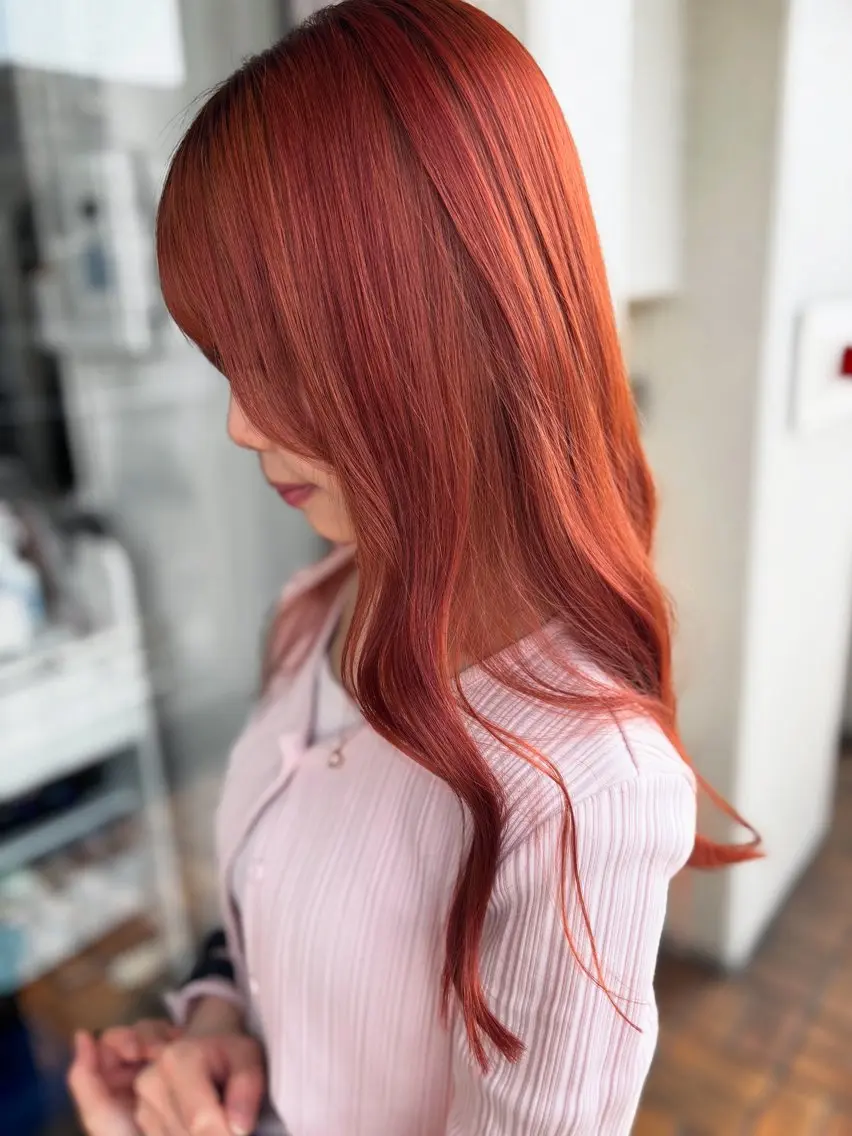 セミロング カラー カット ヘアカラー トリートメント 大硲 綾乃/ 暖色カラー❤️🔥のその他イメージ