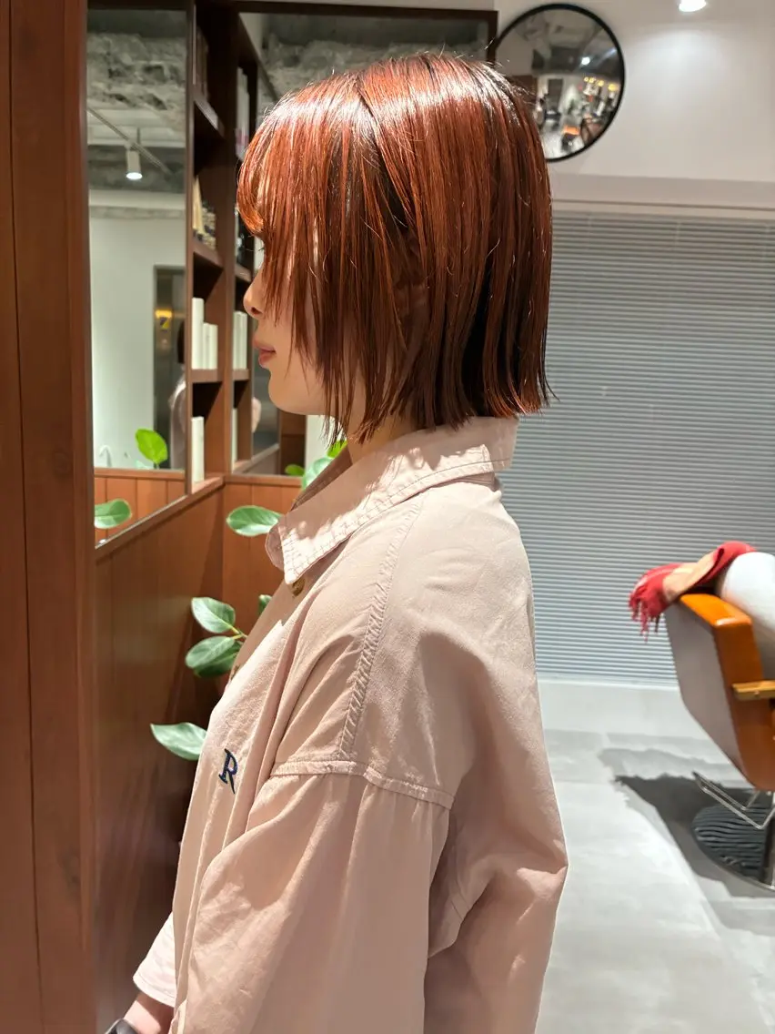 ショート カラー ヘアアレンジ カット ヘアカラー トリートメント 💟Opus/ Mizuki🐕💟のヘアスタイル