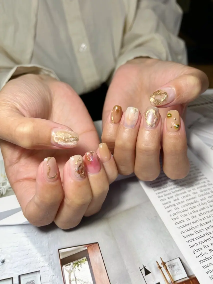 ネイル ハンドネイル Lofinails ちひろのネイルデザイン