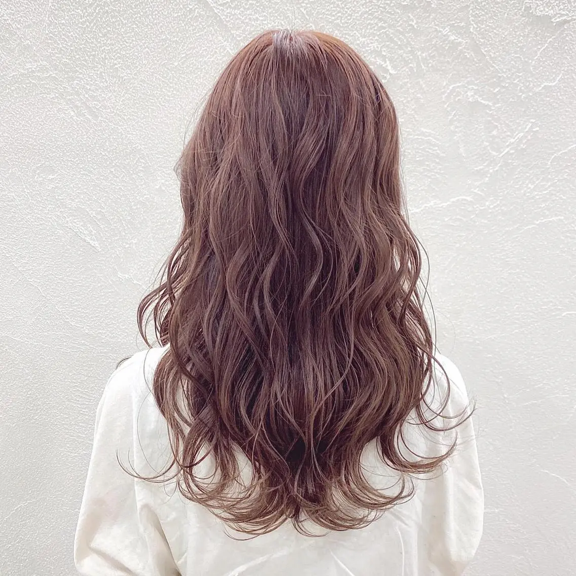 ロング ヘアカラー やじま ひろこのヘアスタイル