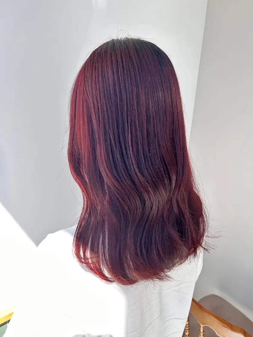 ミディアム カラー ヘアアレンジ 【代表】 たき〜のヘアスタイル