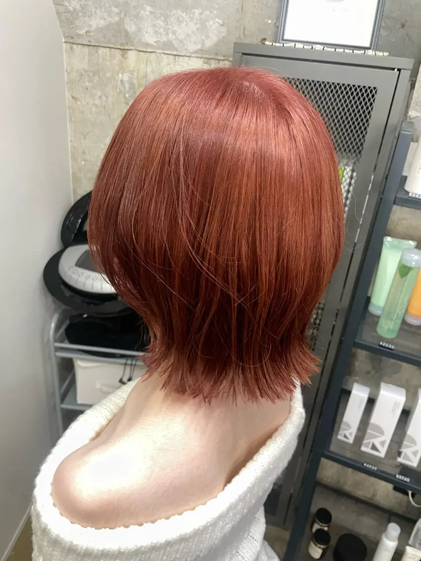 ミディアム カラー ヘアカラー ニュアンスカラー/ 🫧レミ(坊主)のヘアスタイル