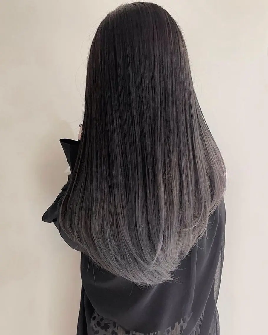 カラー ヘアカラー 韓国ヘア🇰🇷 🩵FUKA🩵のヘアスタイル