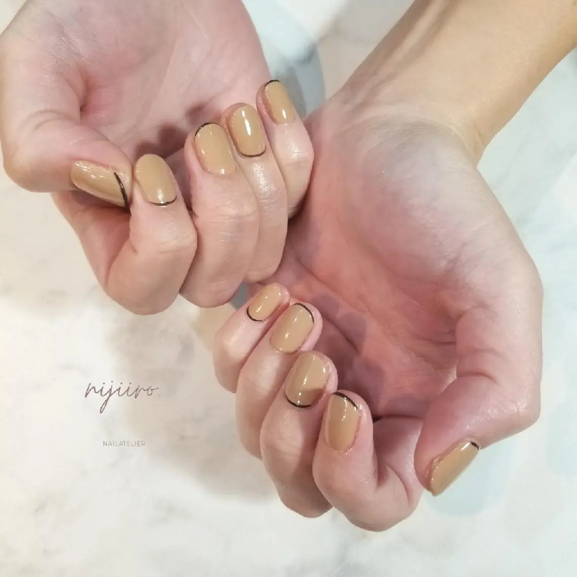 ネイル ハンドネイル nijiiro🌈 サトウのネイルデザイン