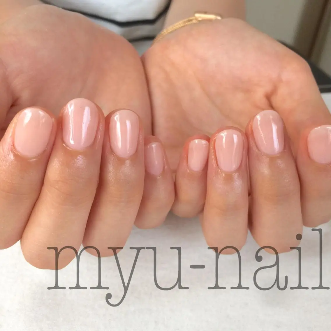 ネイル ワンカラーネイル ホームサロン myu-nailのネイルデザイン