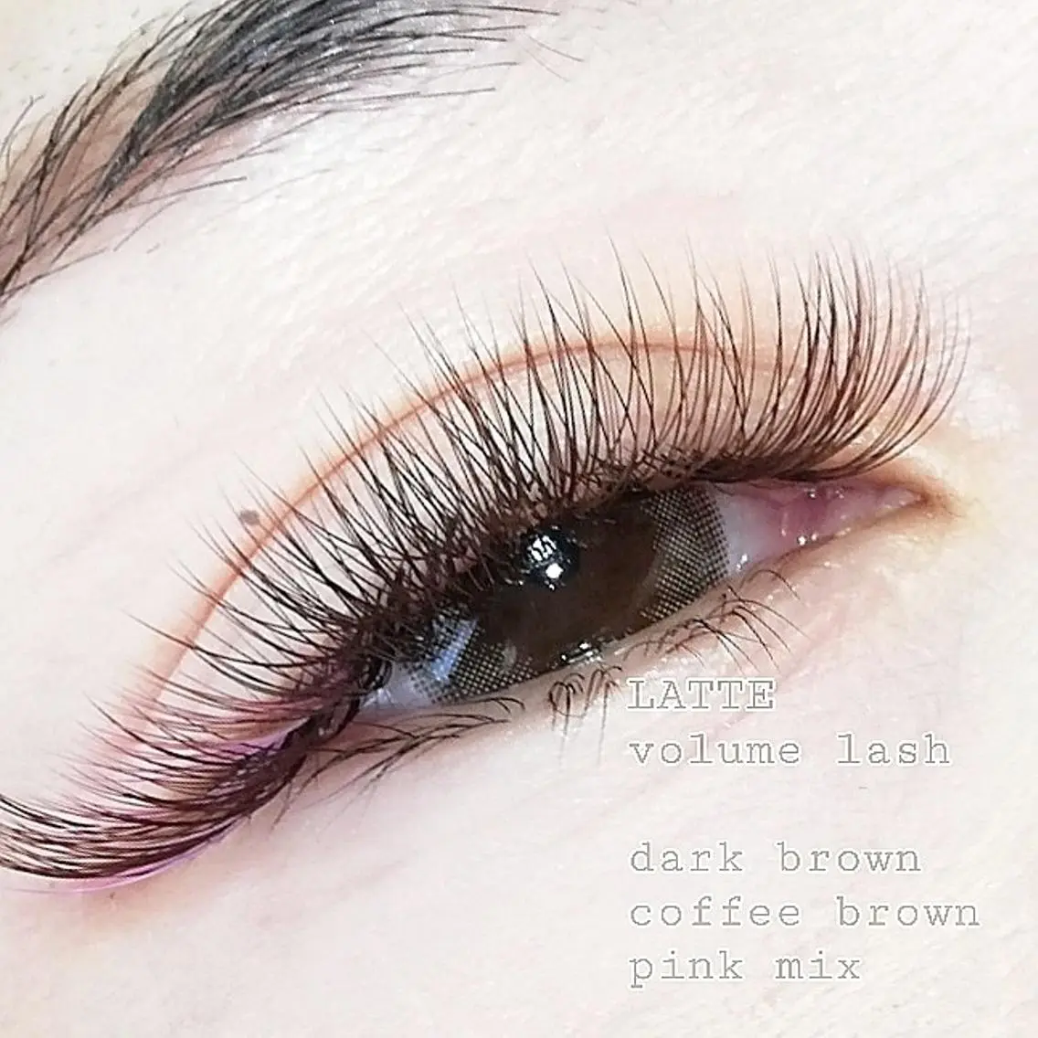 マツエク・マツパ LATTE eyelashのマツエク・マツパデザイン