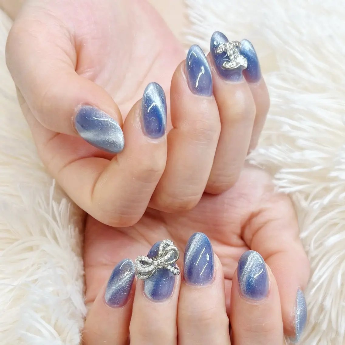 ネイル マグネットネイル マグネットワンカラー ワンカラーネイル Onason nailのネイルデザイン