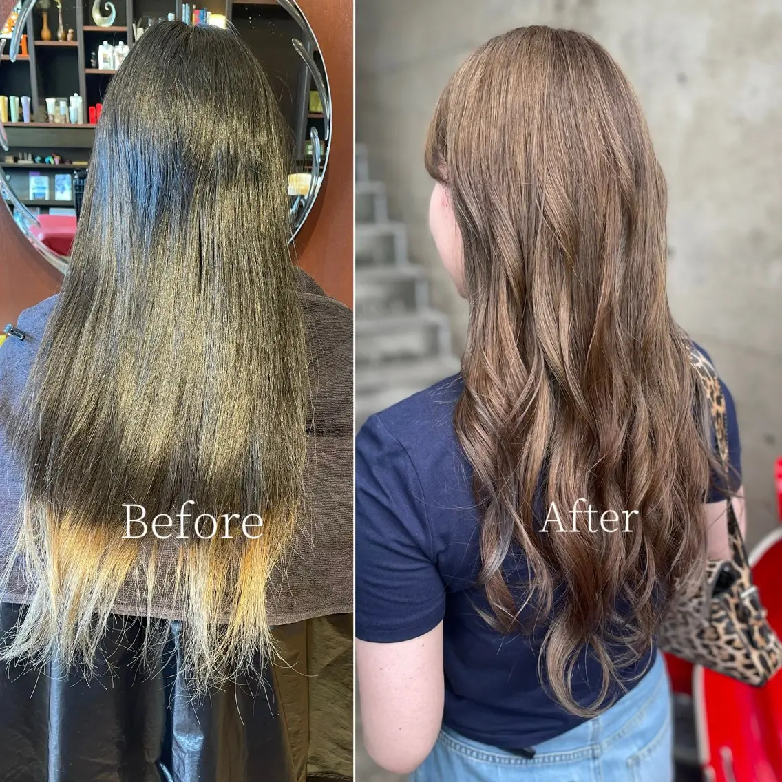 ロング カラー 日高 香織のヘアスタイル
