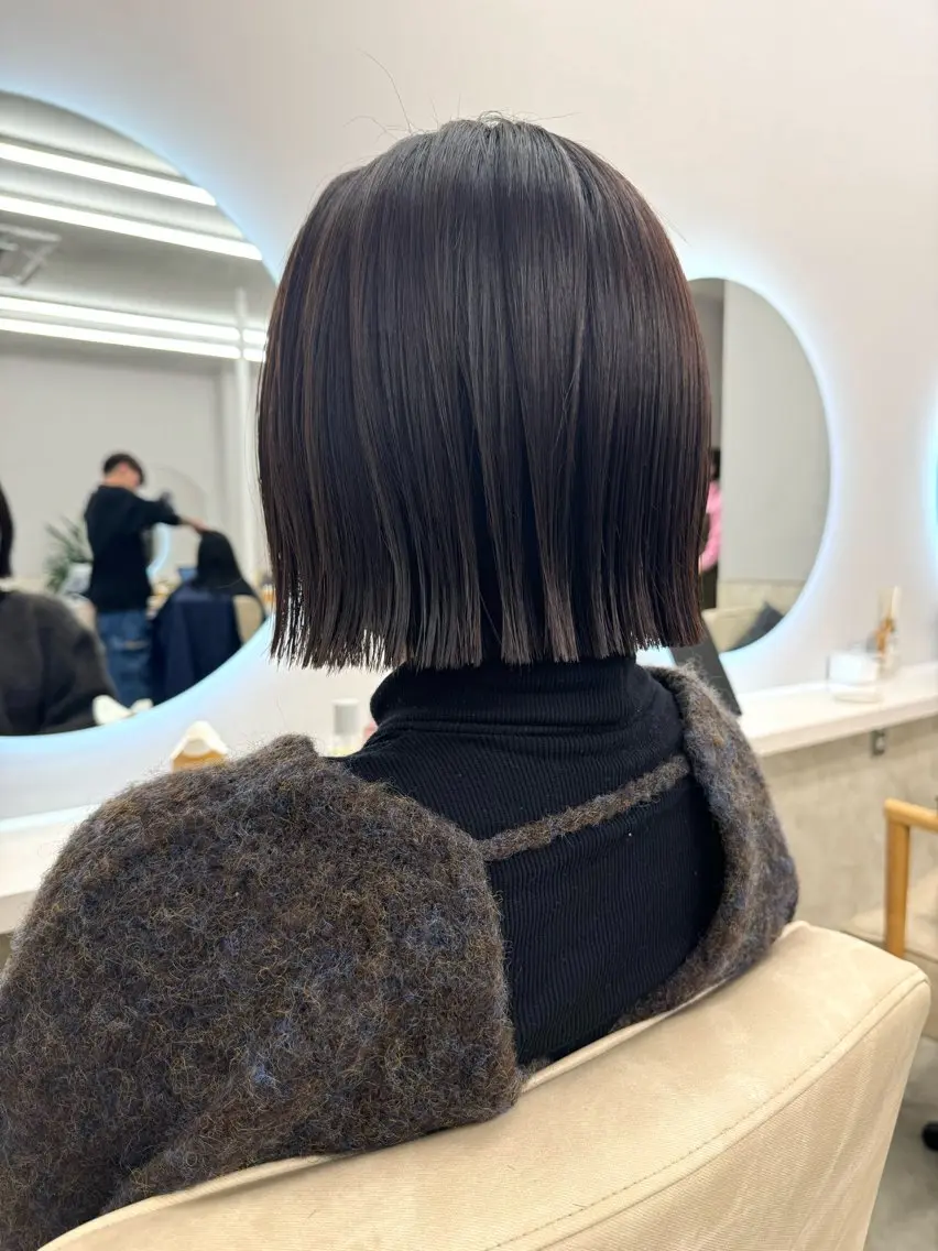 似合わせカット×地毛風縮毛矯正×美補修トリートメント🫧の写真